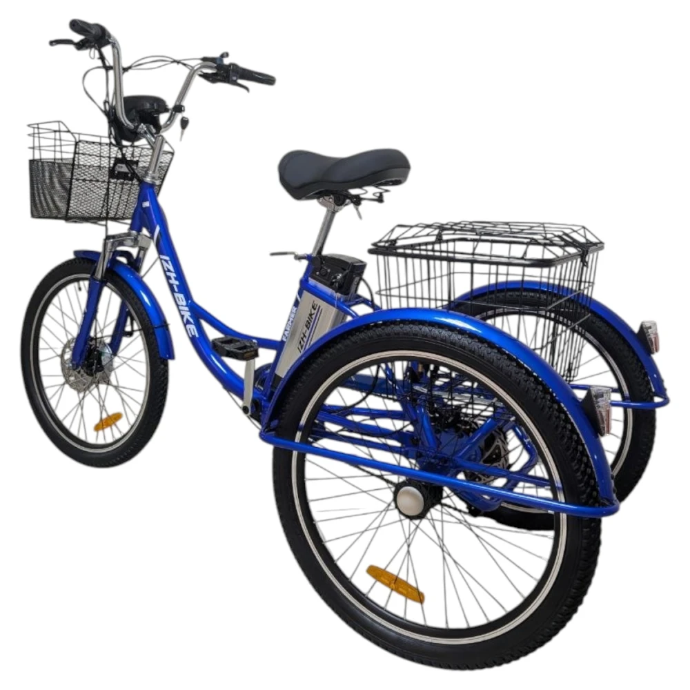 Электровелосипед IZH-BIKE FARMER 250W 36V10Ah Li-ion Синий 2