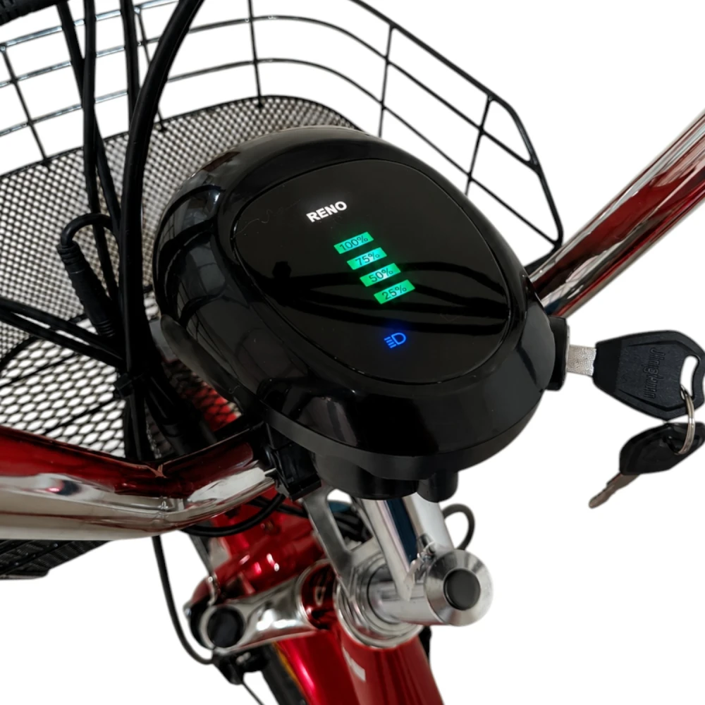 Электровелосипед IZH-BIKE FARMER 250W 36V10Ah Li-ion Красный 10