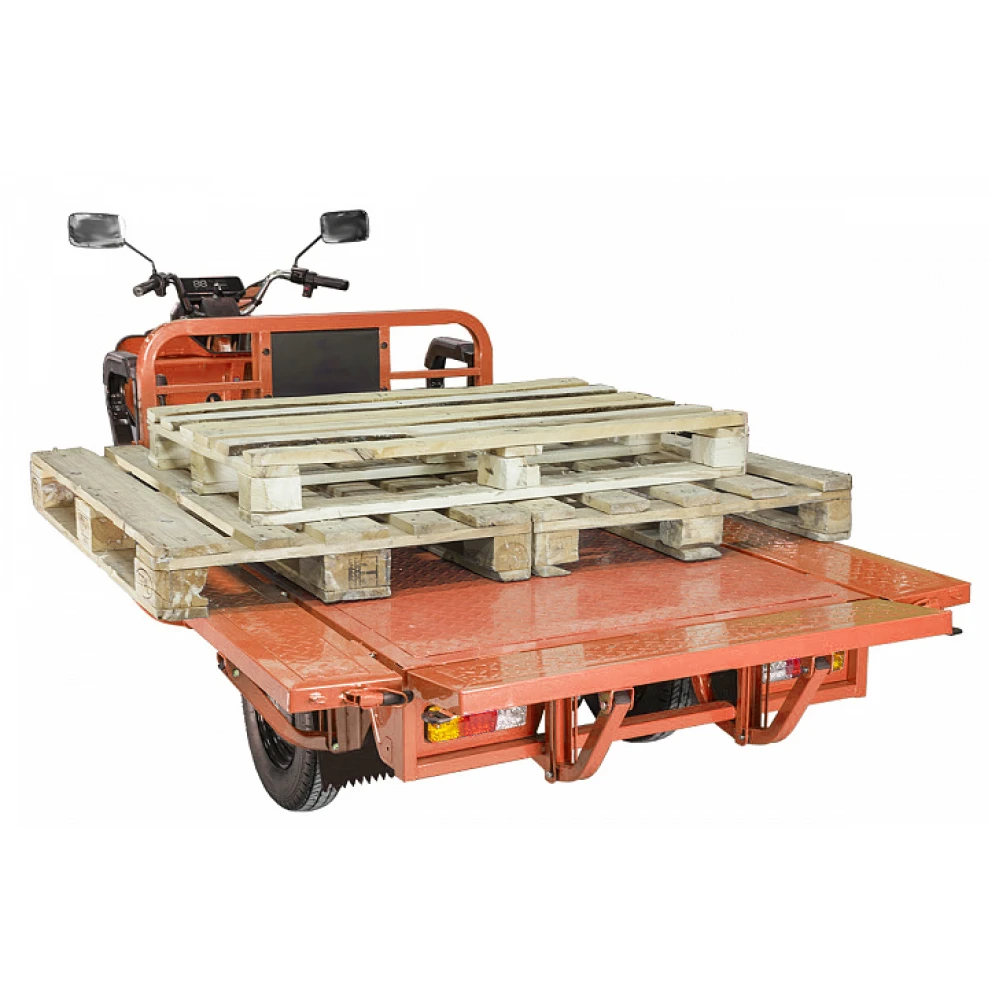 Грузовой электротрицикл Rutrike Габарит 1700 60V1200W красный 8